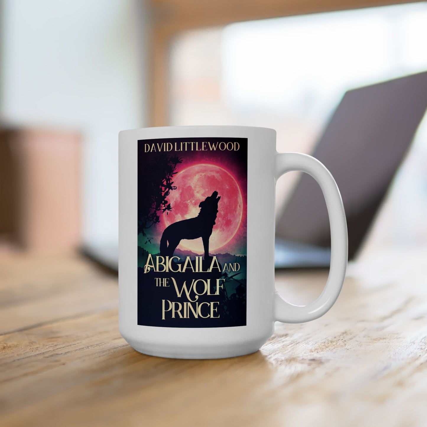 Abigaila And The Wolf Prince - White Coffee Mug
