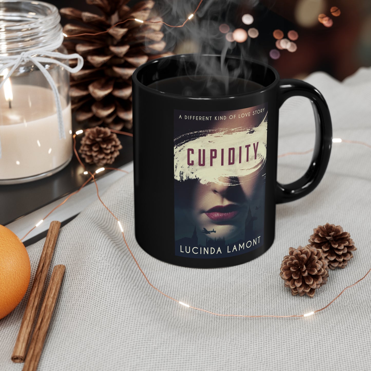 Cupidity - Black Coffee Mug