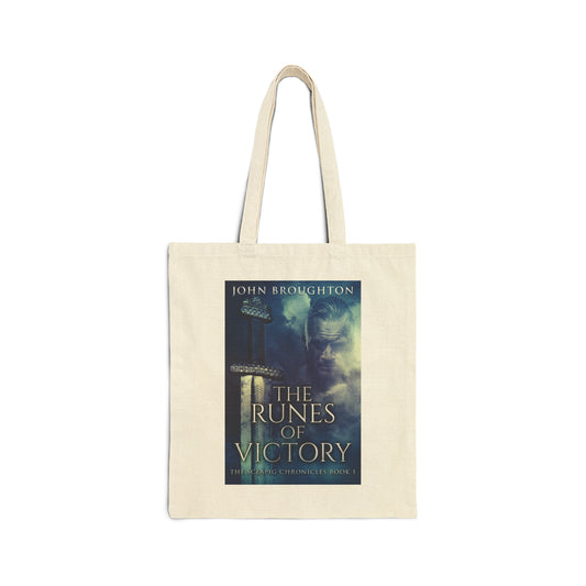 The Runes Of Victory - Cotton Canvas Tote Bag