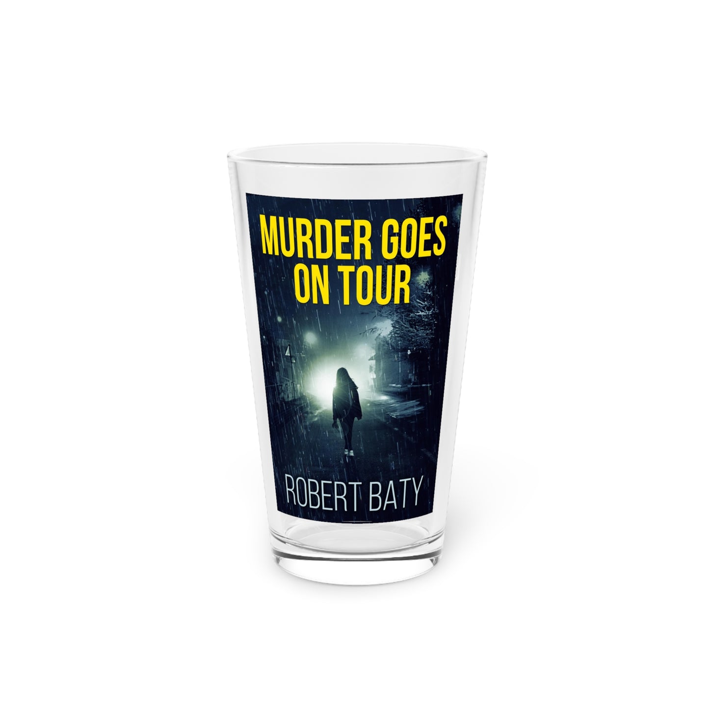 Murder Goes On Tour - Pint Glass