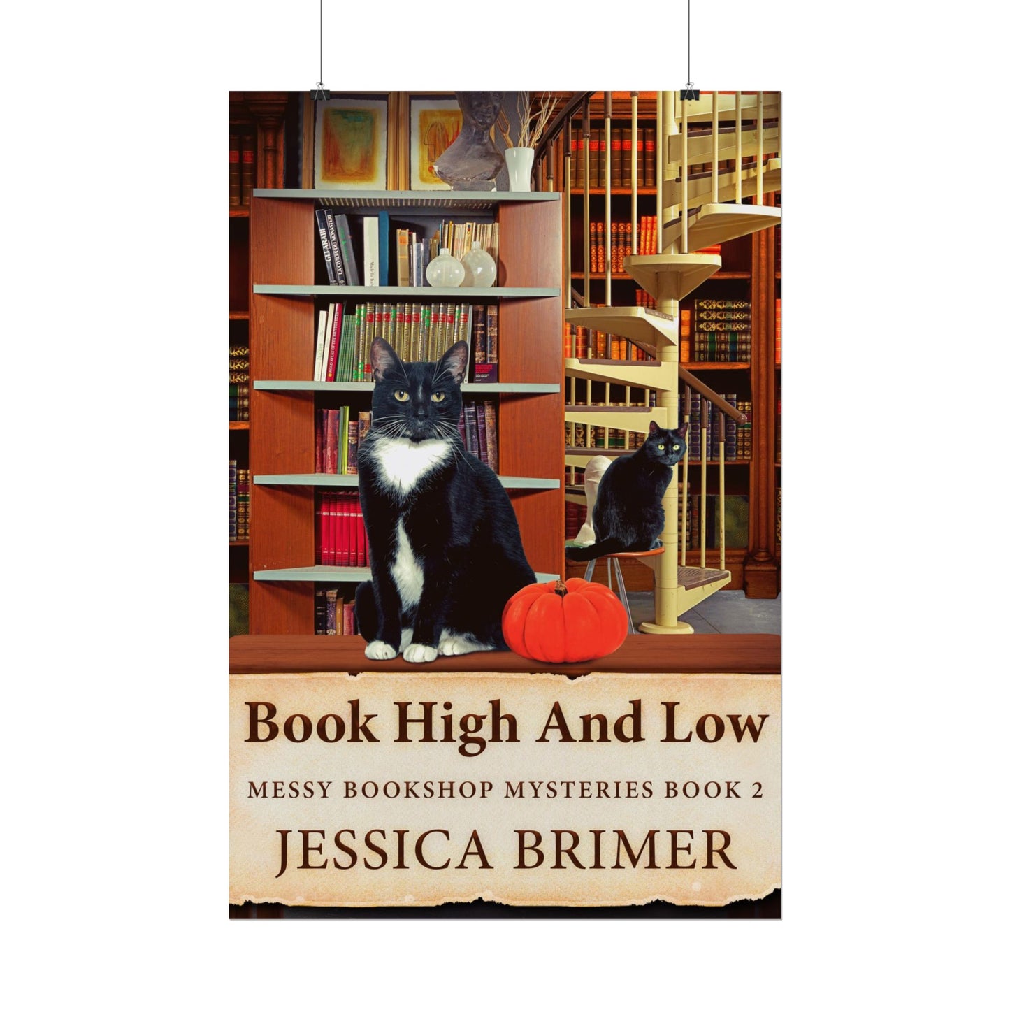 Book High And Low - Poster