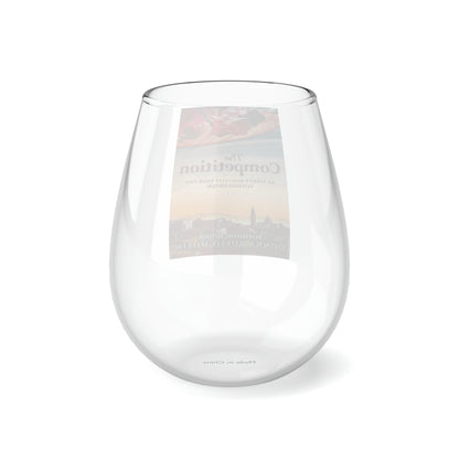 The Competition - Stemless Wine Glass, 11.75oz