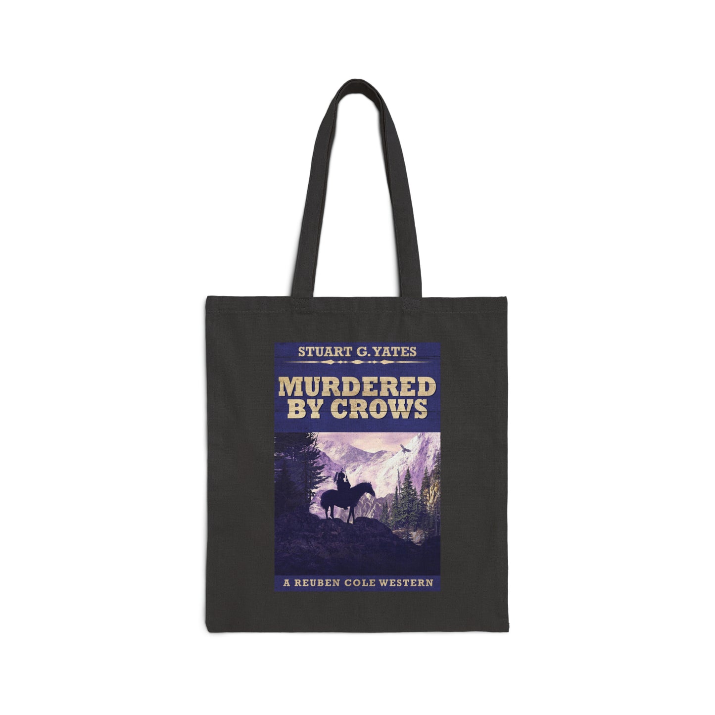 Murdered By Crows - Cotton Canvas Tote Bag