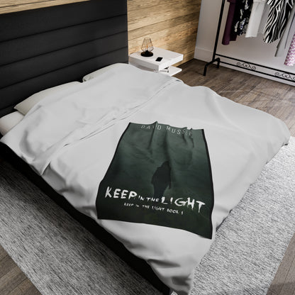 Keep In The Light - Velveteen Plush Blanket