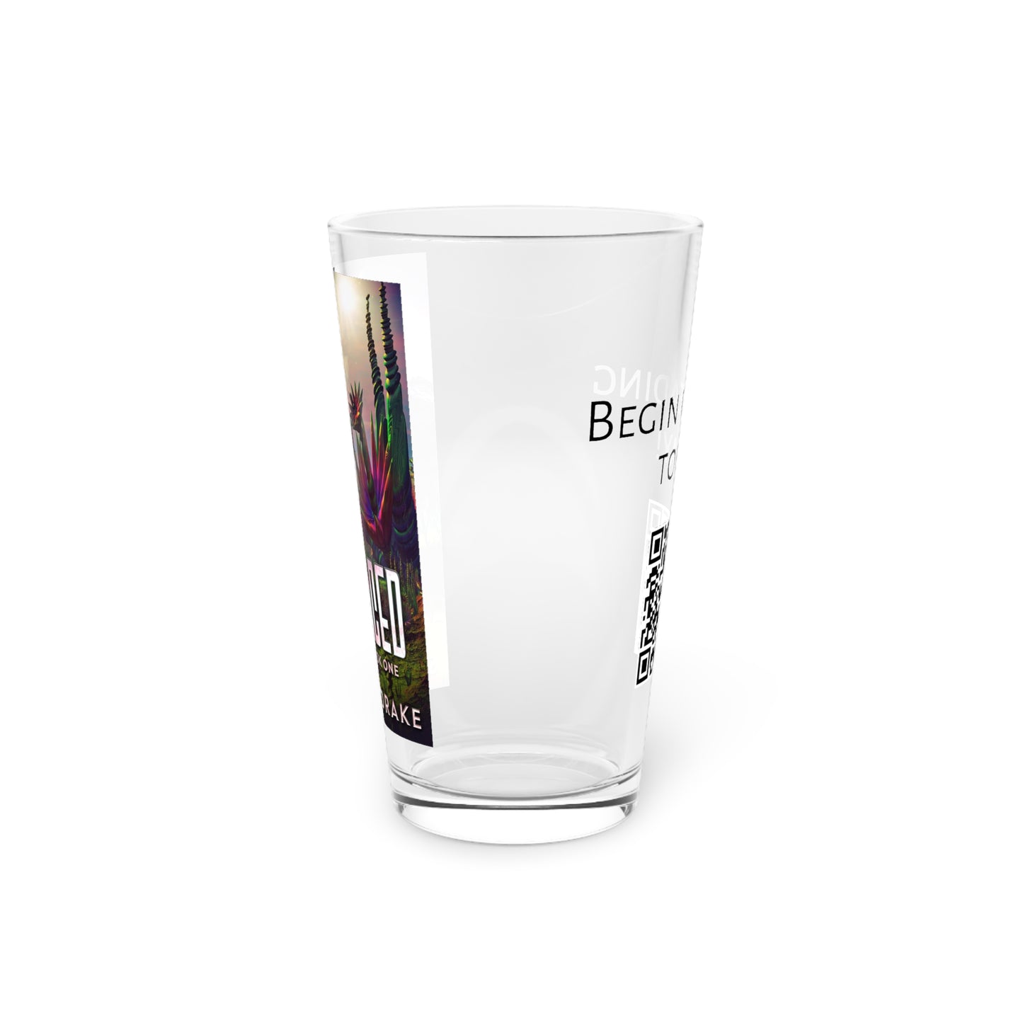 Displaced - Pint Glass
