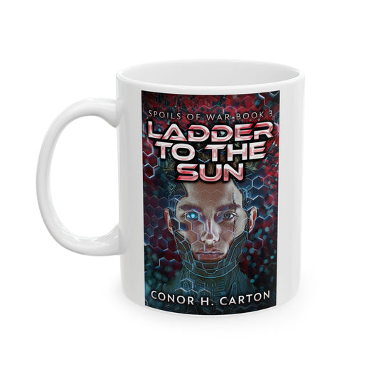 Ladder To The Sun - White Coffee Mug