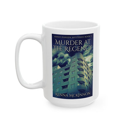 Murder At The Regency - White Coffee Mug