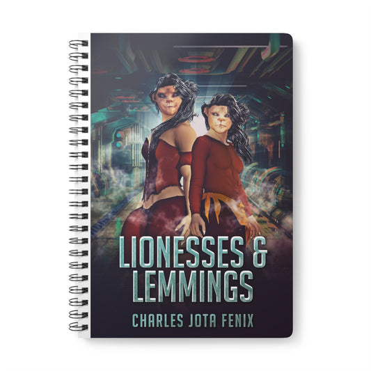 Lionesses & Lemmings - A5 Wirebound Notebook