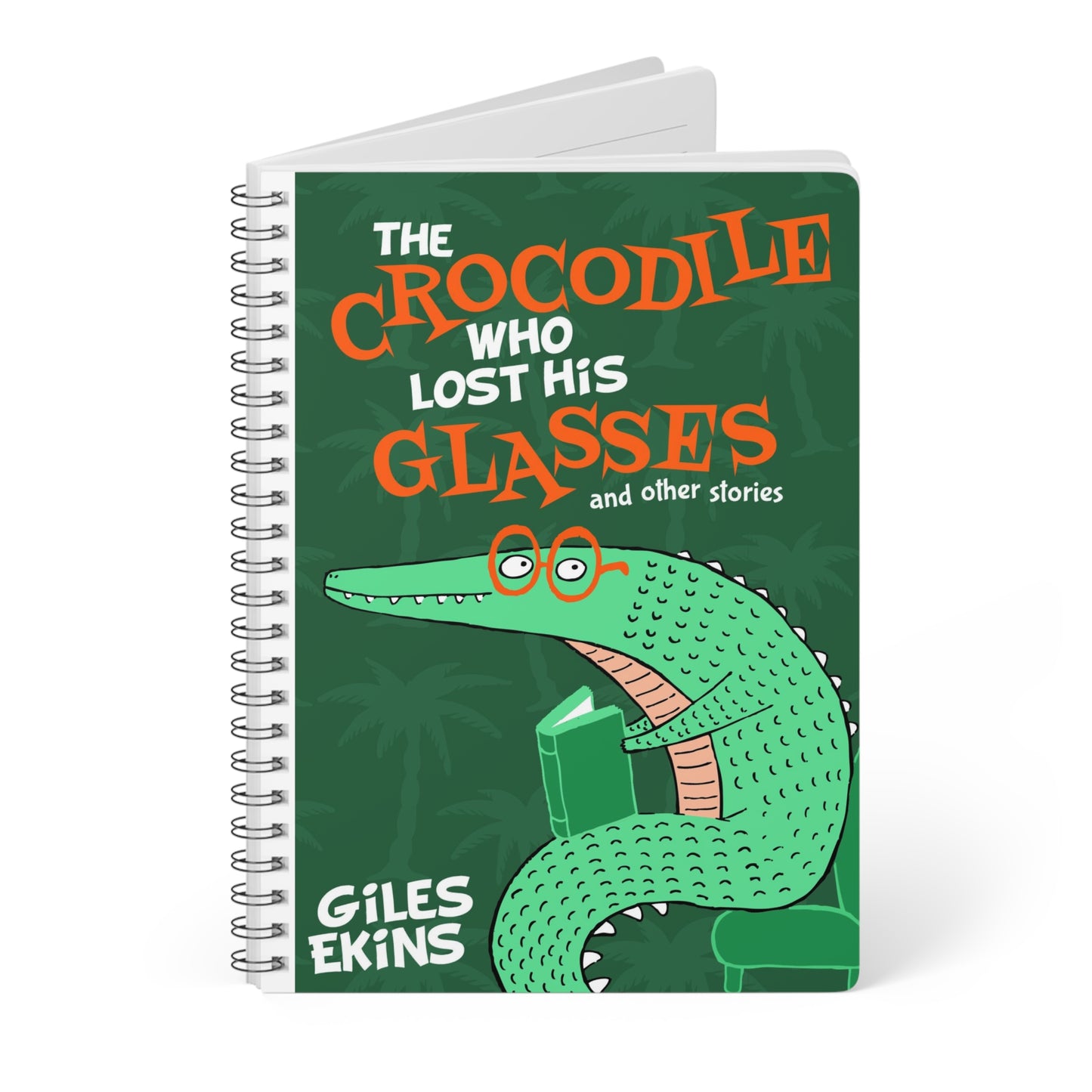 The Crocodile Who Lost His Glasses - A5 Wirebound Notebook