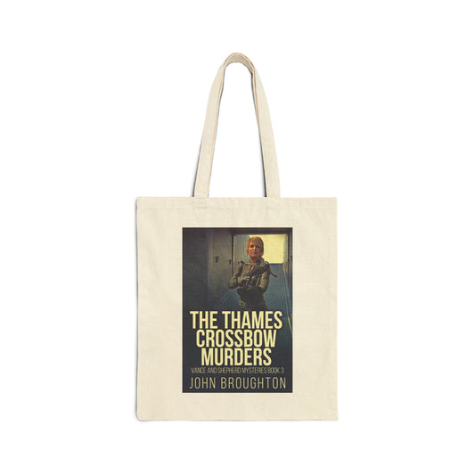 The Thames Crossbow Murders - Cotton Canvas Tote Bag
