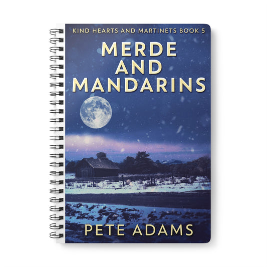 Merde And Mandarins - A5 Wirebound Notebook