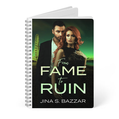 From Fame To Ruin - A5 Wirebound Notebook