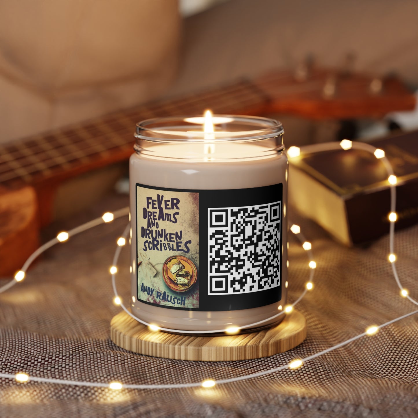Fever Dreams and Drunken Scribbles - Scented Soy Candle