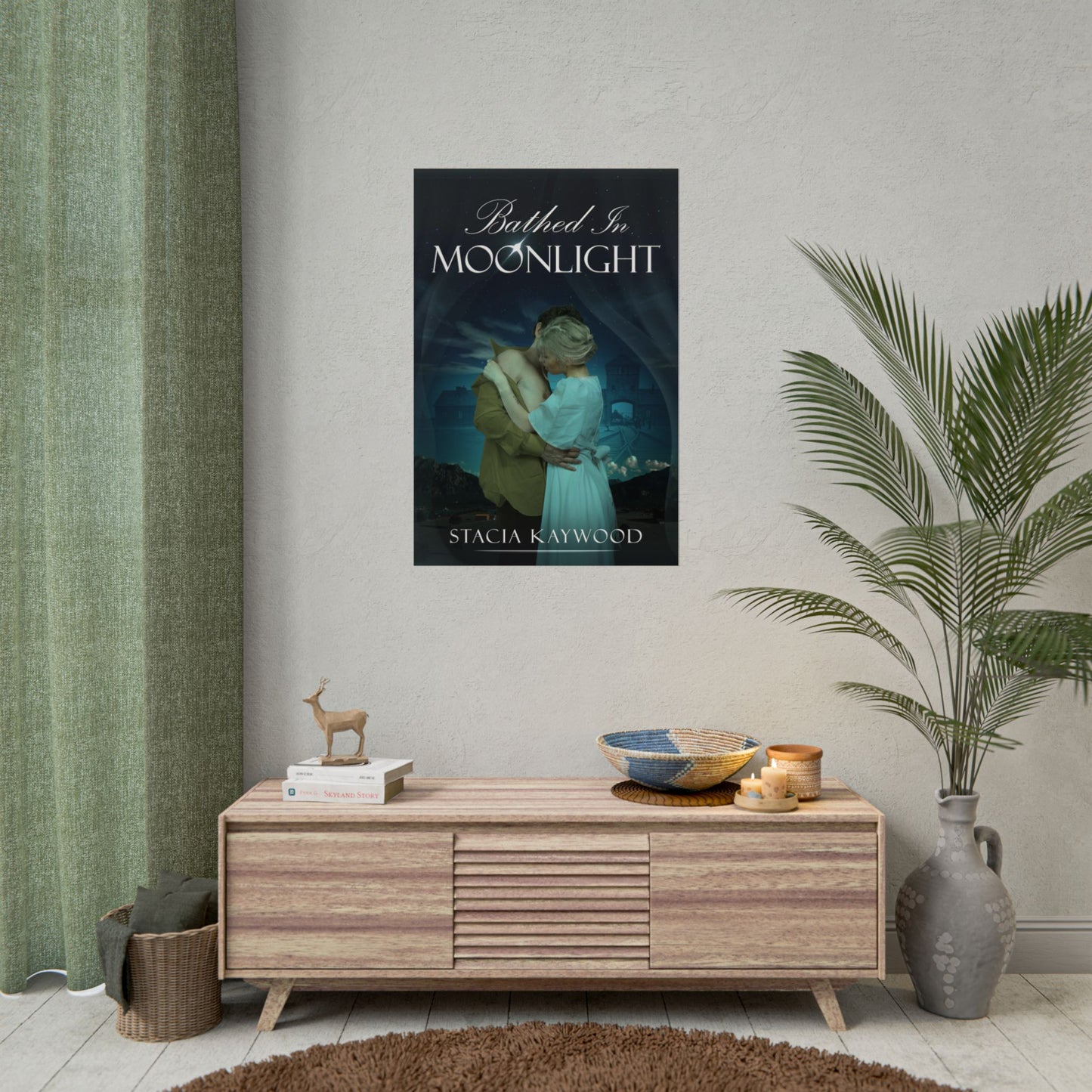 Bathed In Moonlight - Poster
