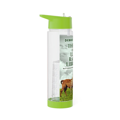 The Case of the Llama Raising Librarian - Infuser Water Bottle