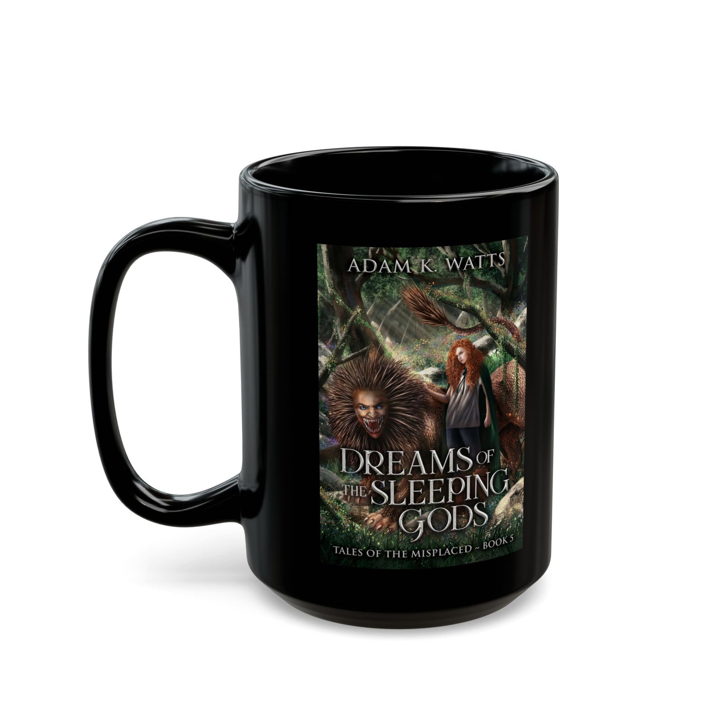 Dreams of the Sleeping Gods - Black Coffee Mug