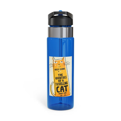 The Adventures Of A Travelling Cat - Kensington Sport Bottle