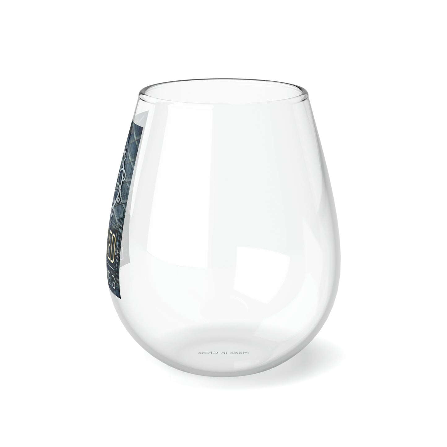 The Revealed - Stemless Wine Glass, 11.75oz
