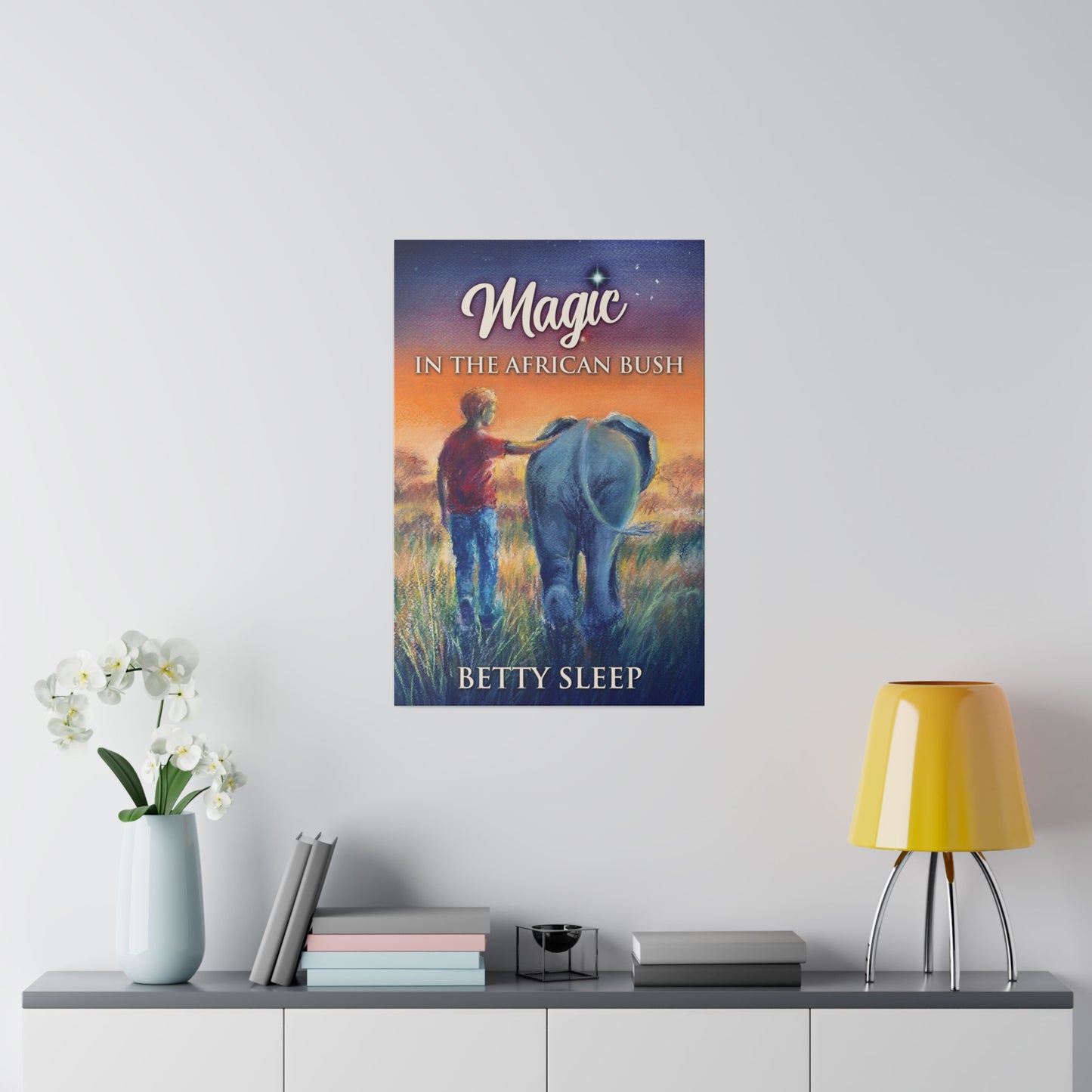 Magic In The African Bush - Canvas