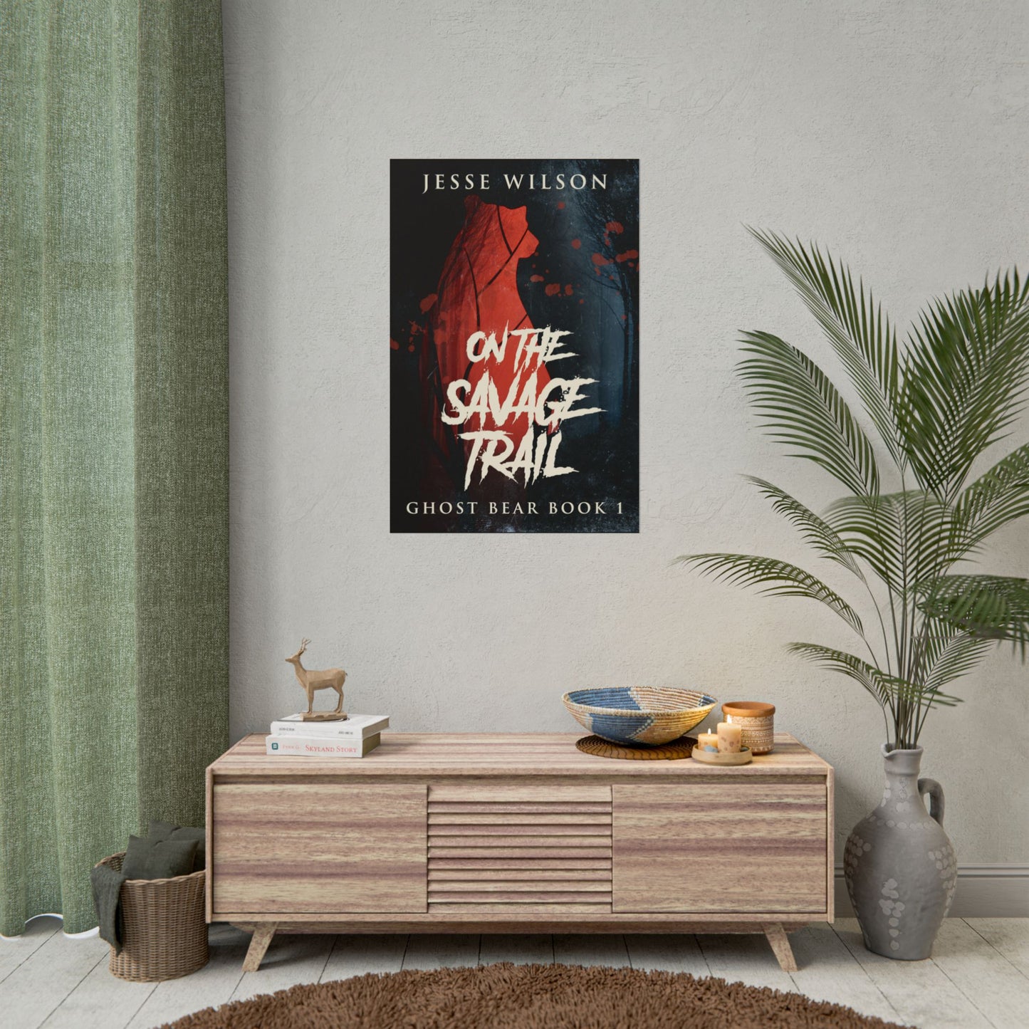 On The Savage Trail - Poster