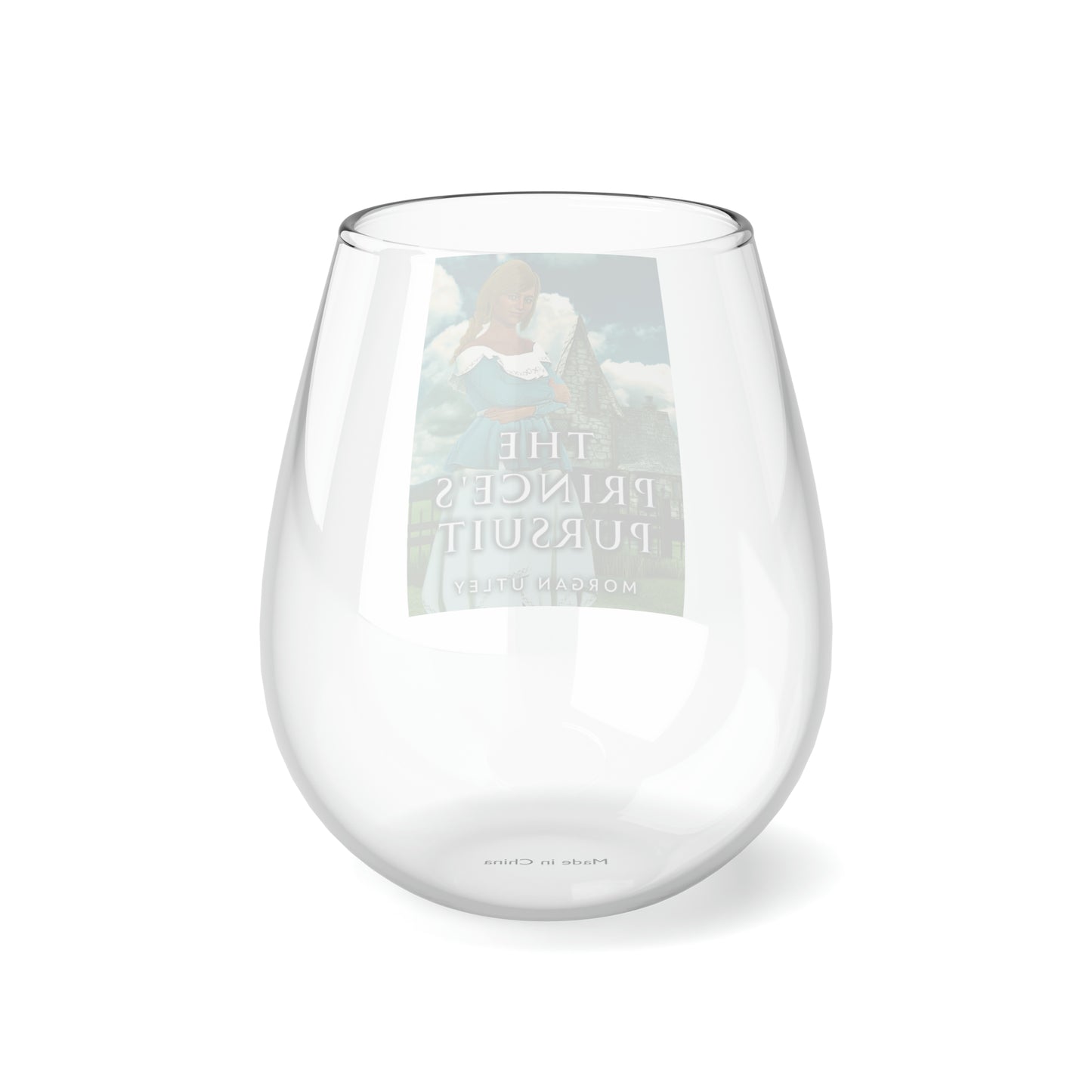 The Prince's Pursuit - Stemless Wine Glass, 11.75oz