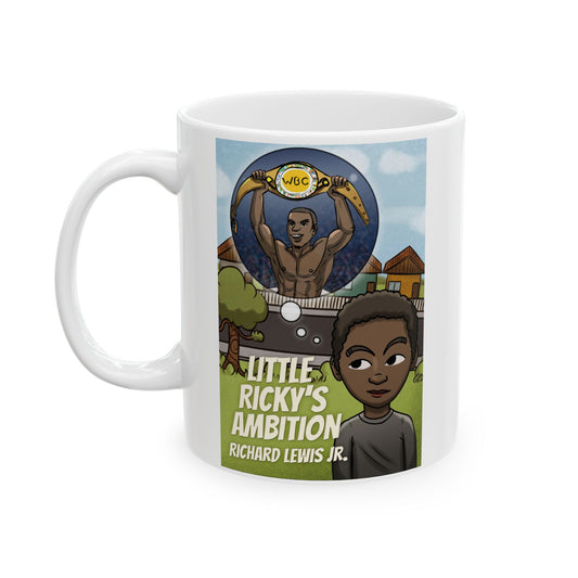 Little Ricky's Ambition - White Coffee Mug