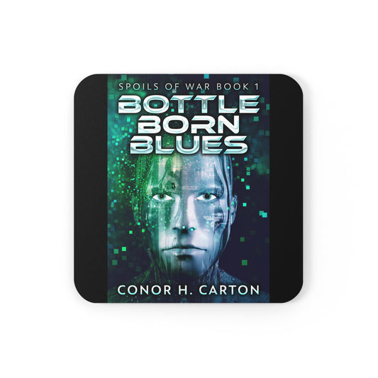 Bottle Born Blues - Corkwood Coaster Set