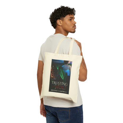 Trusting the Wolf - Cotton Canvas Tote Bag