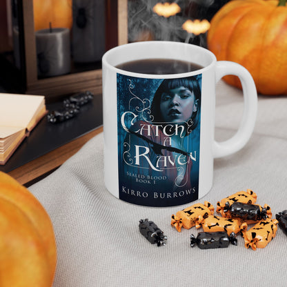 Catch A Raven - White Coffee Mug