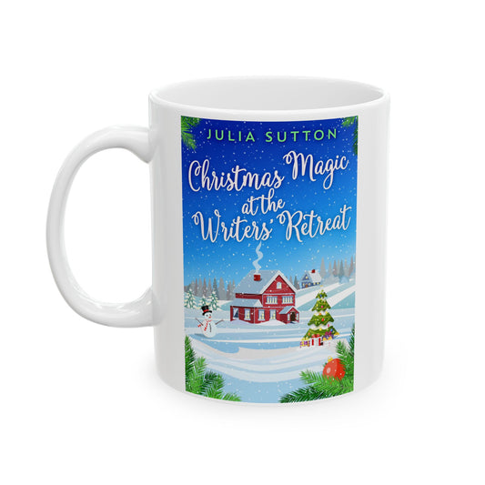 Christmas Magic At The Writers' Retreat - White Coffee Mug
