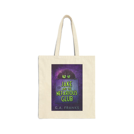 Jake and the Nefarious Glub - Cotton Canvas Tote Bag