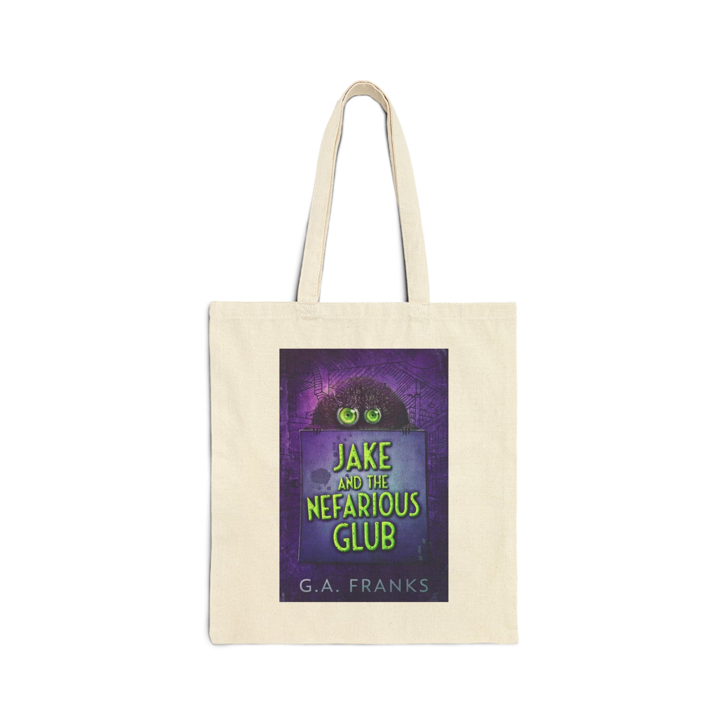 Jake and the Nefarious Glub - Cotton Canvas Tote Bag