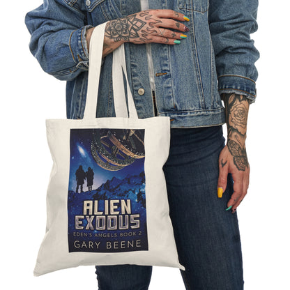 Alien Exodus - Natural Tote Bag