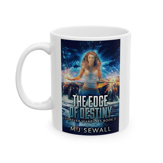 The Edge Of Destiny - White Coffee Mug