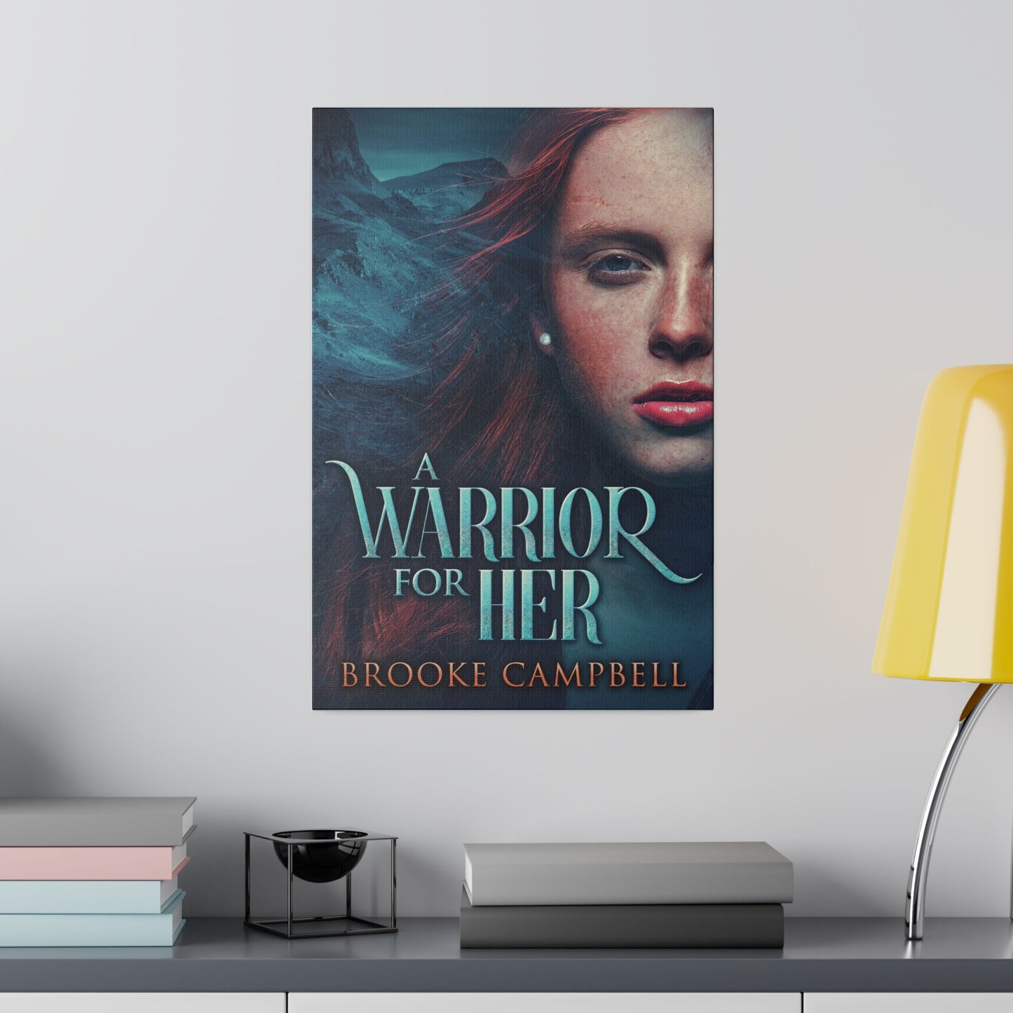 A Warrior For Her - Canvas