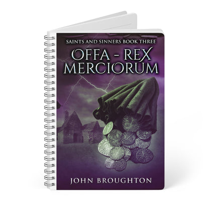 Offa - Rex Merciorum - A5 Wirebound Notebook