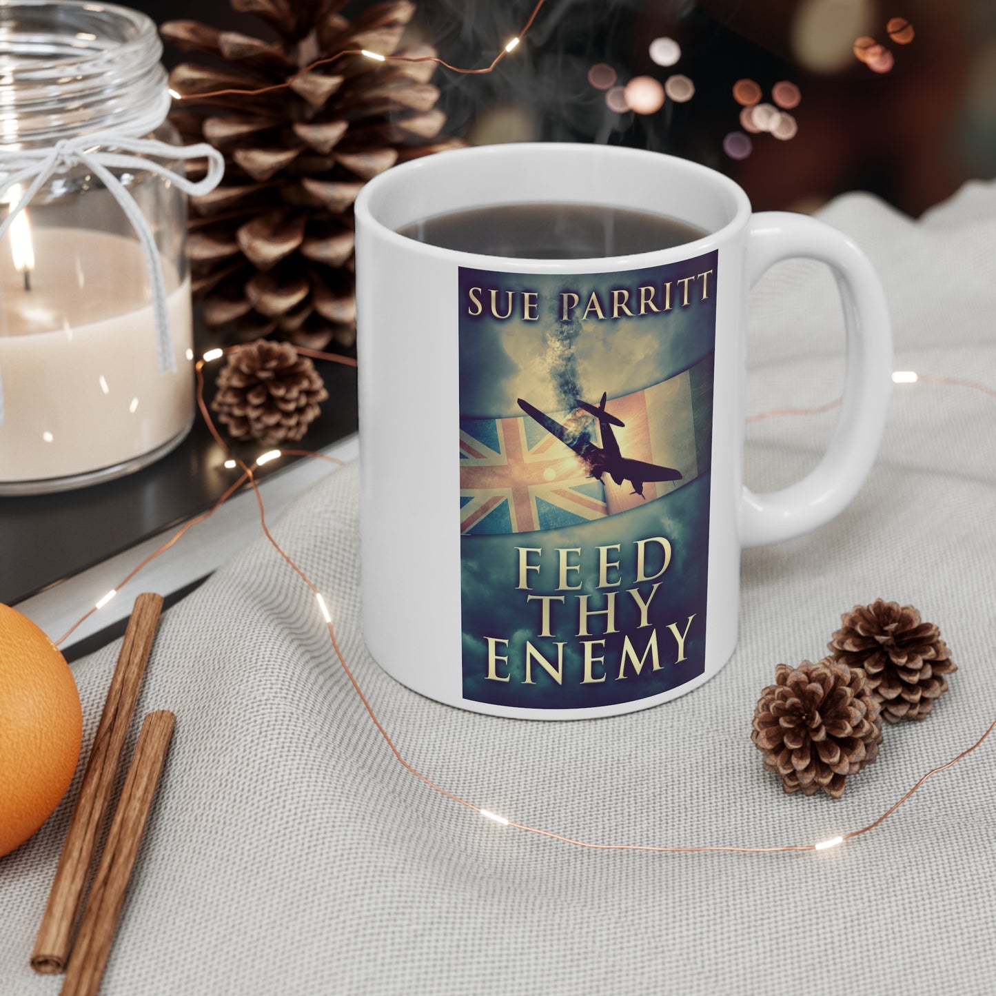 Feed Thy Enemy - Ceramic Coffee Cup