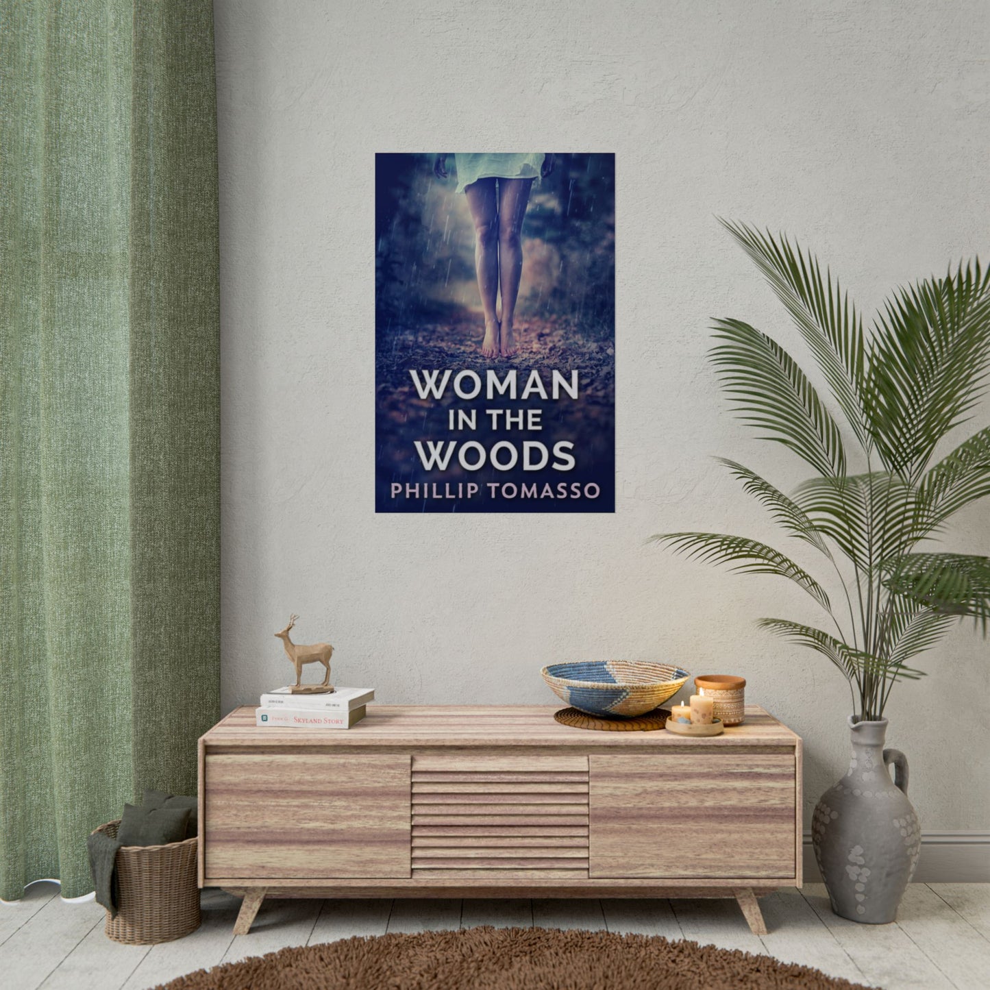 Woman in the Woods - Poster