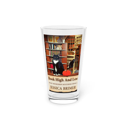 Book High And Low - Pint Glass
