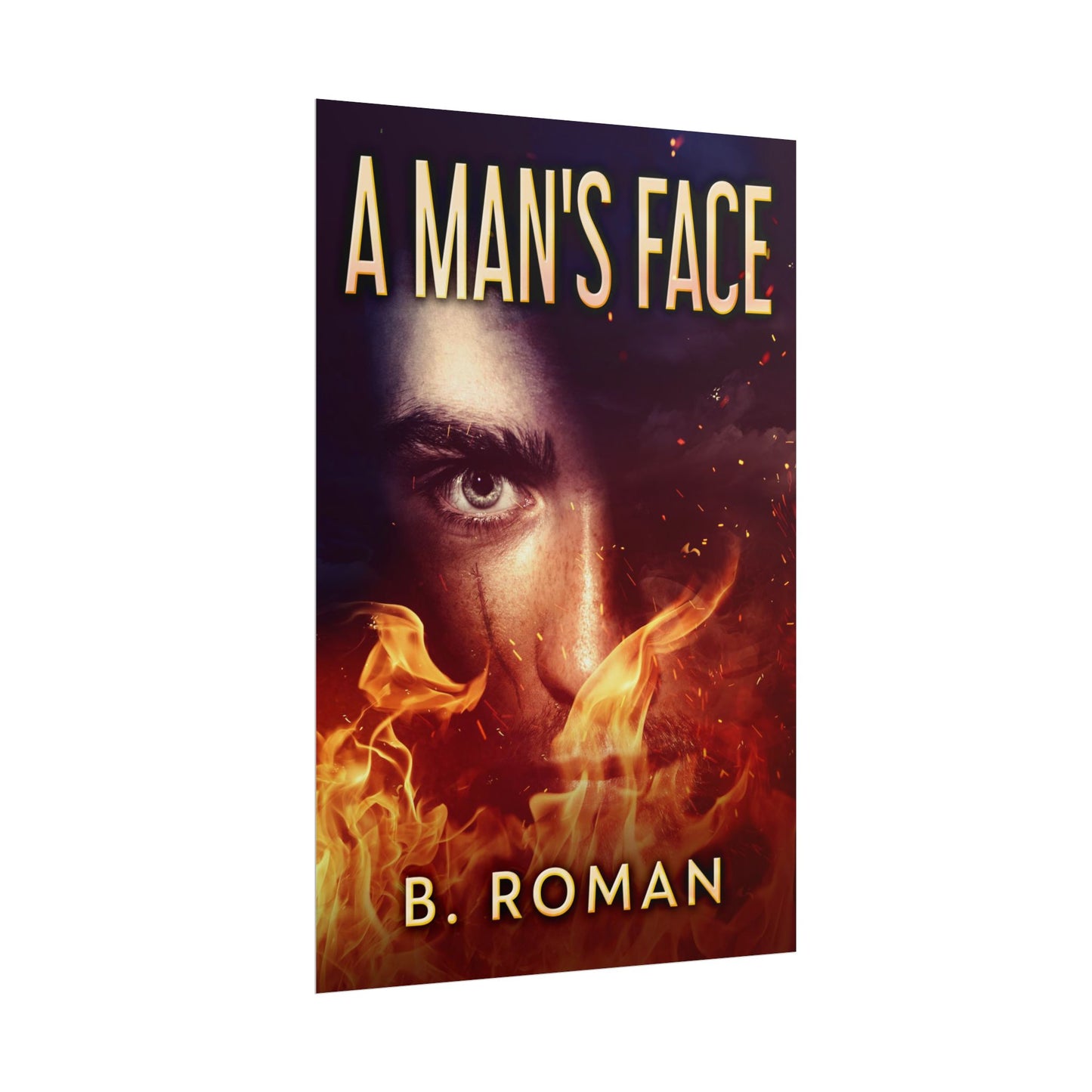 A Man's Face - Poster