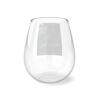 Trusting the Wolf - Stemless Wine Glass, 11.75oz