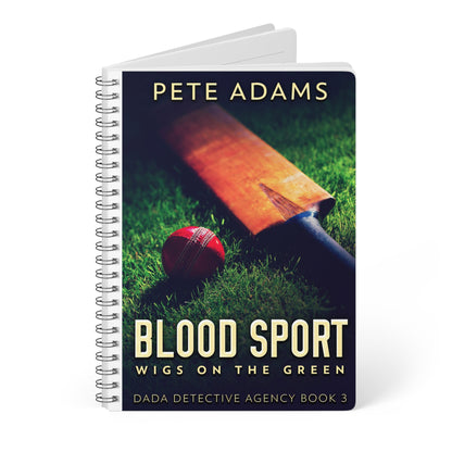 Blood Sport - A5 Wirebound Notebook