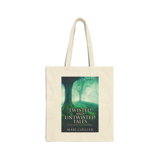 Twisted And Untwisted Tales - Cotton Canvas Tote Bag