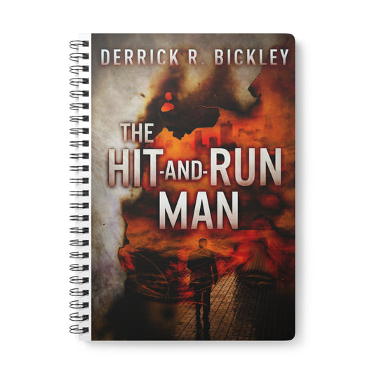 The Hit-and-Run Man - A5 Wirebound Notebook