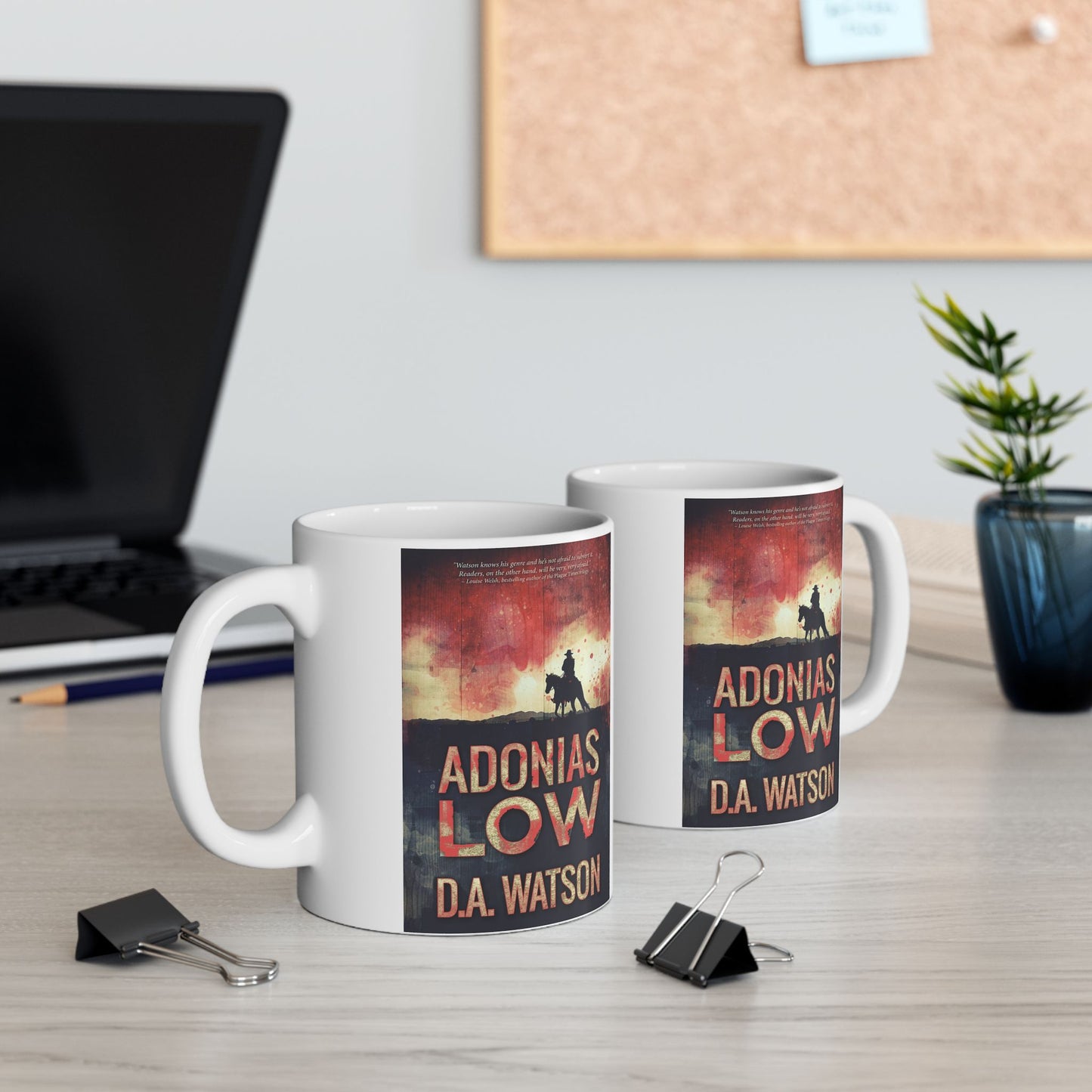 Adonias Low - White Coffee Mug