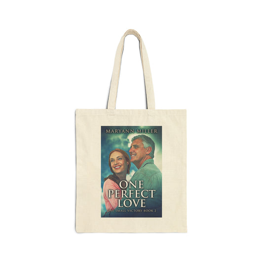 One Perfect Love - Cotton Canvas Tote Bag