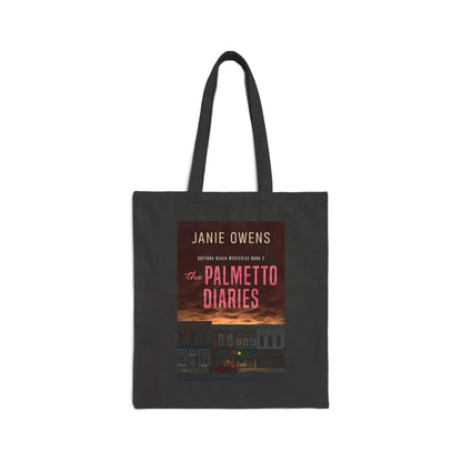The Palmetto Diaries - Cotton Canvas Tote Bag