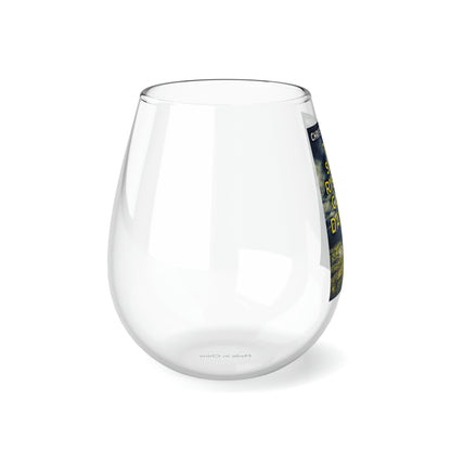 The Slow Rise Of Clara Daniels - Stemless Wine Glass, 11.75oz