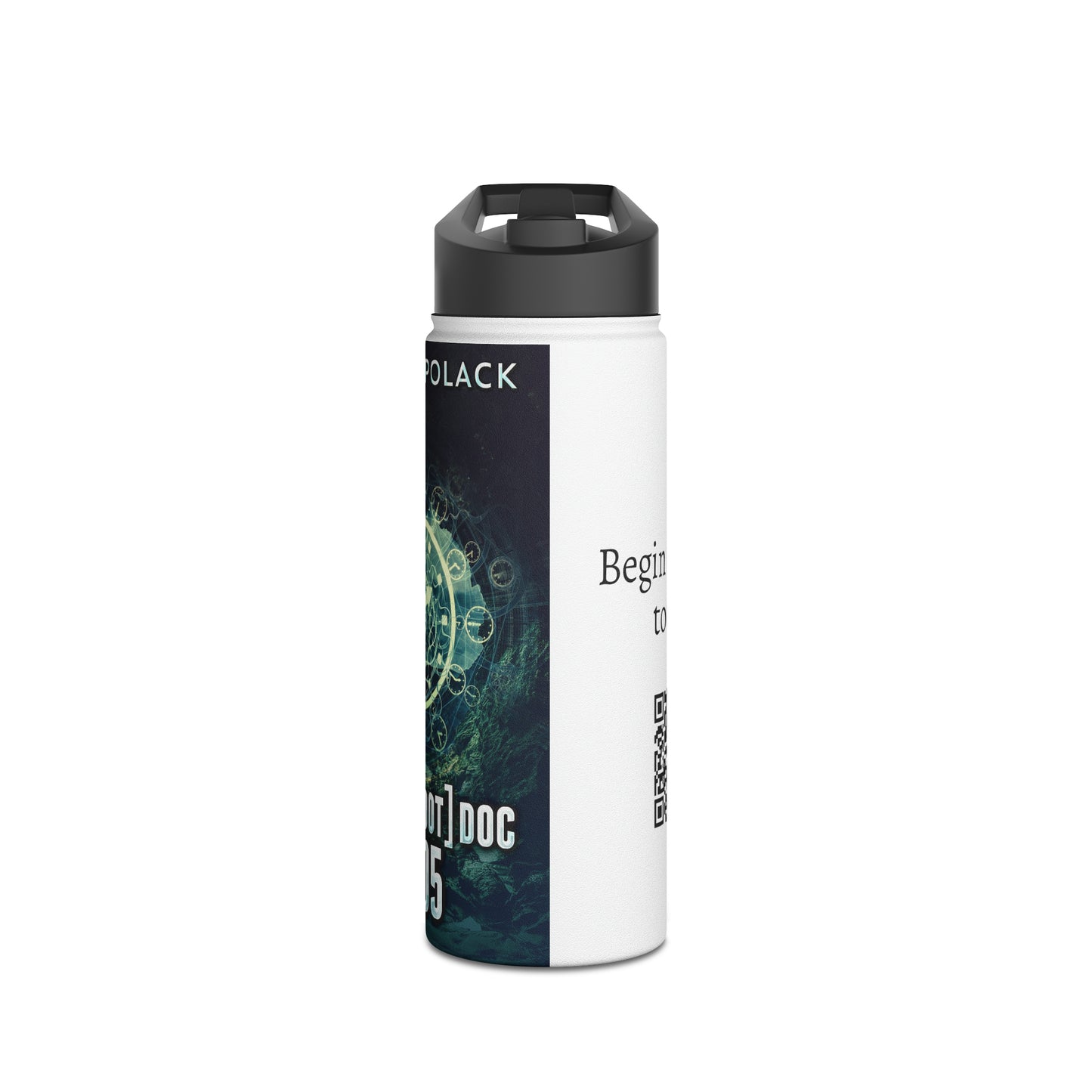 Langue[dot]doc 1305 - Stainless Steel Water Bottle