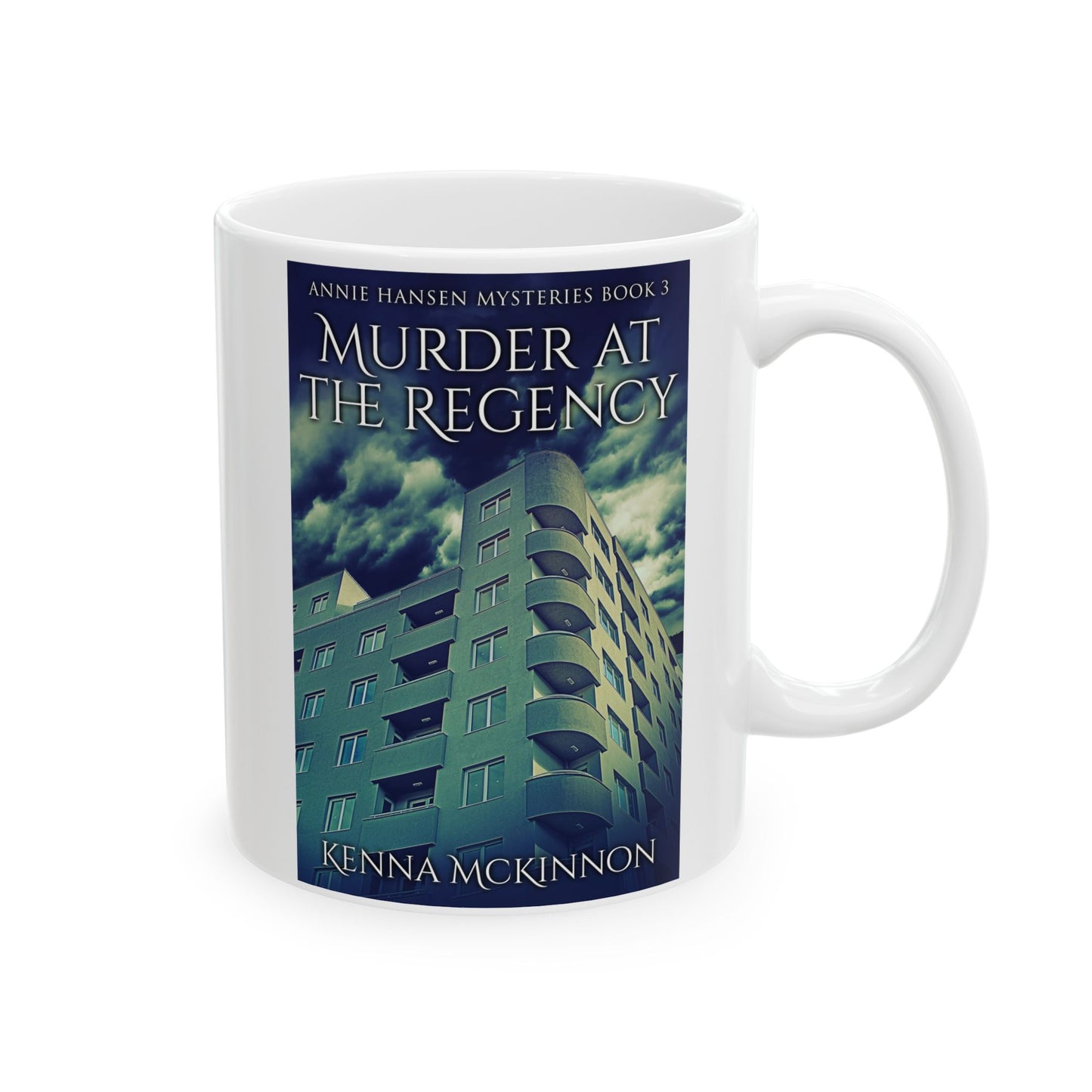 Murder At The Regency - White Coffee Mug